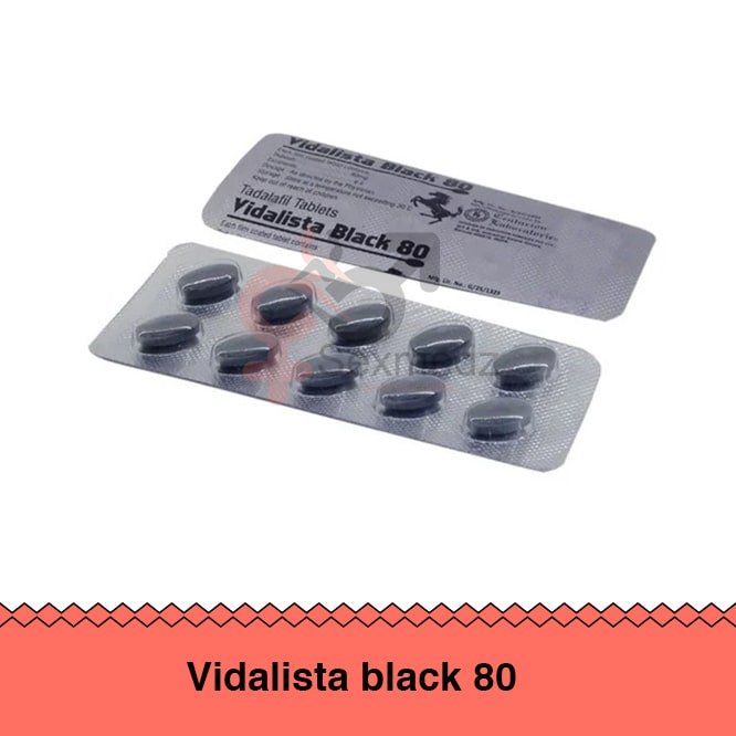 Vidalista Black 80 Mg